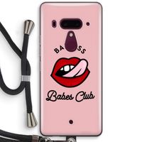 Badass Babes Club: HTC U12+ Transparant Hoesje met koord