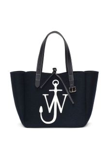 JW Anderson sac cabas à anse sur le dessus - Bleu