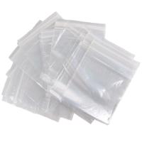 Gripzakjes/verpakkingszakjes - 160x - transparant - 100 x 130 mm/10 x 13 cm - hersluitbaar