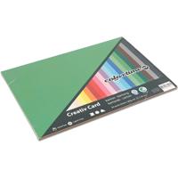Creativ Company Gekleurd karton, a4, vel 210x297 mm, 180 gr, diverse kleuren, 30 div vellen/ 1 doos