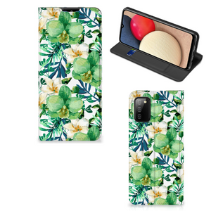 Samsung Galaxy M02s | A02s Smart Cover Orchidee Groen