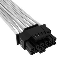 Corsair Premium Sleeved PCIe 5.0 12VHPWR PSU Adapterkabel kabel 50 centimeter - thumbnail