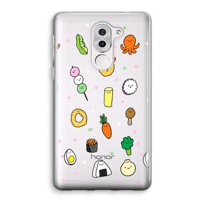 Happy bento friends: Honor 6X Transparant Hoesje
