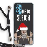 Came To Sleigh: Samsung Galaxy A32 4G Transparant Hoesje met koord