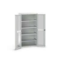 Bott Verso Systeemkast | 1050x550x2000mm | 4 Legborden | 2 Raamdeuren | RAL 7035 - 16926277.16