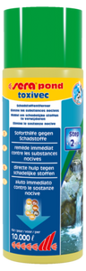 Sera Pond Toxin Remover 500ml - Directe Ammoniak & Nitriet Neutralisatie, Beschermt Vijvervissen