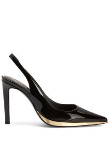 Giuseppe Zanotti escarpins 105 mm à bride arrière - Noir