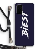 Biest: Samsung Galaxy S20 Plus Transparant Hoesje met koord