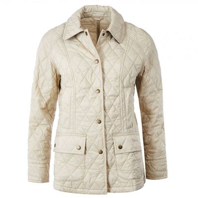Damesjas Summer Beadnell Quilt Beige