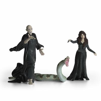 Actiefiguur Schleich Voldemort, Nagini and Bellatrix (3 Stuks)