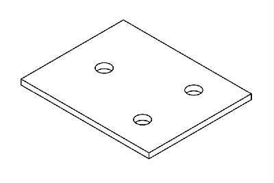 GB koppelplaat 40x 50x2.0 sendzimir verzinkt | 100 stuks - GB014200100