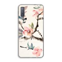 Japanse bloemen: Samsung Galaxy A7 (2018) Transparant Hoesje