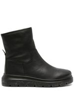 ECCO bottines Nouvelle en cuir - Noir - thumbnail