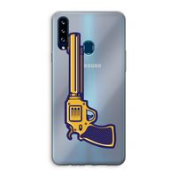 Pew Pew Pew: Samsung Galaxy A20s Transparant Hoesje