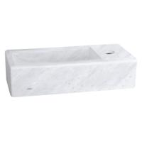 Differnz Helios fontein marmer - 37.5 x 18.5 x 9.5 cm - wit