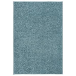 Vloerkleed kortpolig 160x230 cm blauw