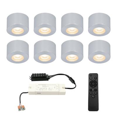 HOFTRONIC™ Complete set 8x3W dimbare LED in/opbouwspots Navarra IP44