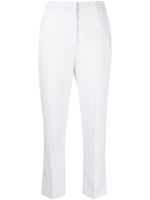 Patrizia Pepe pantalon slim court en crêpe - Violet