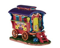 Friendly The Clown Caravan 11x17x14 cm Kersthuisje - Lemax