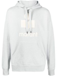 MARANT hoodie Miley à logo floqué - Bleu