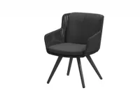 Tuinstoel Flores alu onderstel - antraciet | 4 Seasons Outdoor