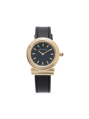 Ferragamo montre Gancini 28 mm - Noir
