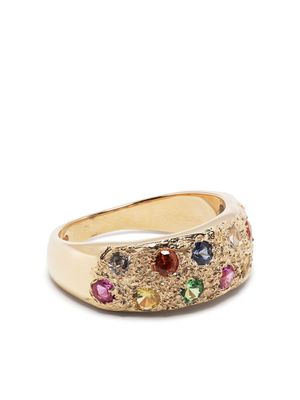 Bleue Burnham bague Riviera Mini ornée de saphirs