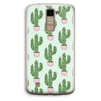 Cactus Lover: LG K10 (2016) Transparant Hoesje