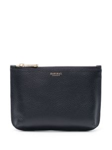 Aspinal Of London petite pochette Ella en cuir - Bleu