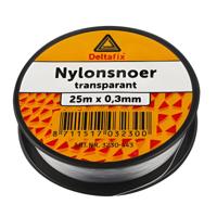 Nylon snoer 1mm - Deltafix