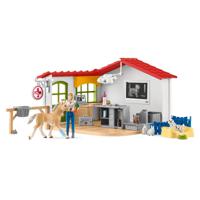 Schleich FARM WORLD Dierenartspraktijk met Dieren 42502