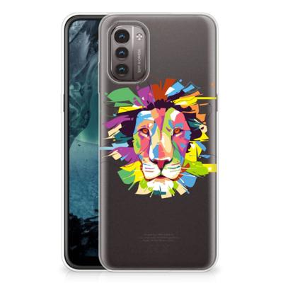 Nokia G21 | G11 Telefoonhoesje met Naam Lion Color Nokia G21 | G11 Telefoonhoesje met Naam Lion Color