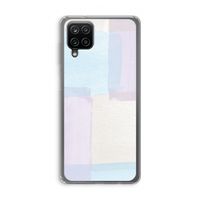 Square pastel: Samsung Galaxy A12 Transparant Hoesje
