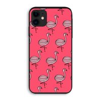 Flamingo: iPhone 11 Biologisch afbreekbaar hoesje