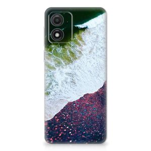 Motorola Moto E13 TPU Hoesje Sea in Space