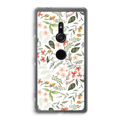 Sweet little flowers: Sony Xperia XZ2 Transparant Hoesje