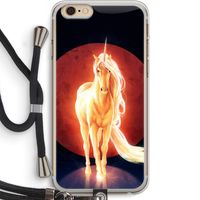 Last Unicorn: iPhone 6 PLUS / 6S PLUS Transparant Hoesje met koord
