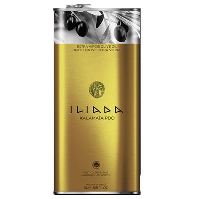 Iliada - Olijfolie Extra Vierge Kalamatra - blik 5 ltr