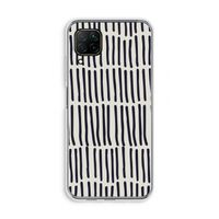 Moroccan stripes: Huawei P40 Lite Transparant Hoesje
