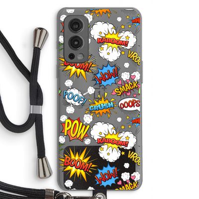 Pow Smack: OnePlus Nord 2 5G Transparant Hoesje met koord