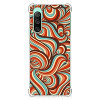 Sony Xperia 10 V Back Cover Retro - thumbnail