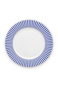 Pip Studio Royal Stripes Dinerbord Blauw 26.5 cm