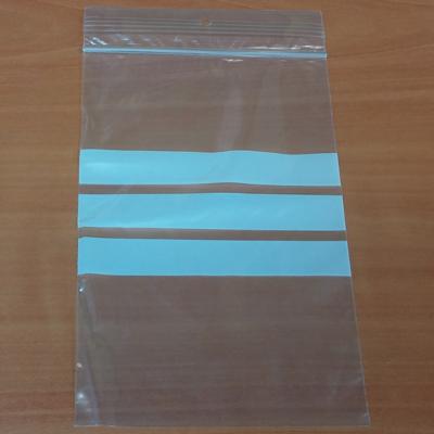 100 Gripzakjes 120 x 180 mm met schrijfvlak 90 micron