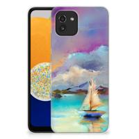 Smartphone hoesje Samsung Galaxy A03 Boat