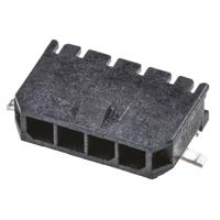 Molex 436500414 Male header, inbouw (standaard) Totaal aantal polen: 4 Rastermaat: 3.00 mm Inhoud: 1 stuk(s) Tape on Full reel