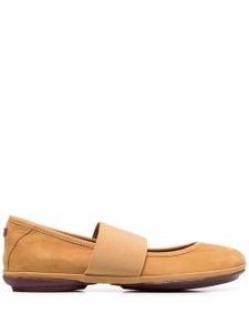 Camper ballerines Nina en daim - Marron