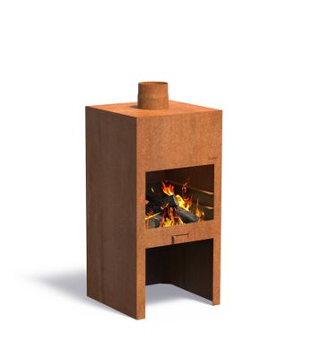 Tuinhaard Forno Stig Cortenstaal