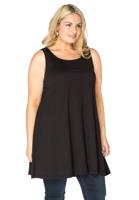Yoek Top wide bottom | Zwart | Maat 58/60
