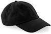 Beechfield CB653 Low Profile 6 Panel Dad Cap - Black - One Size