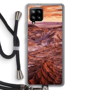 Mars: Samsung Galaxy A42 5G Transparant Hoesje met koord